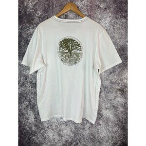 HornyToad & Co T Shirt Men XL Organic Cotton Tree Roots Pocket T Gorpcore casual